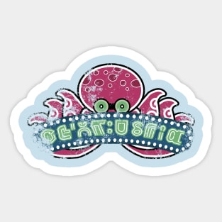 Octoland Logo Replica (Worn) Sticker